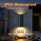 Solar Wall Lights Outdoor, Up & Down Modern Sconce Lights 2 Pack - Image 5