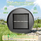 Solar Pathway Lights Outdoor, IP65 Waterproof Solar Powered Garden Lights, Auto On/Off Outdoor Light for Yard Lawn Garden Patio Walkway Driveway Landscape Lighting (6 Pack) - Image 4