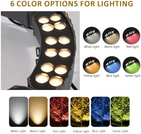 Outdoor Waterproof Ring Tree Lights, LED Landscape Spotlight - Image 7
