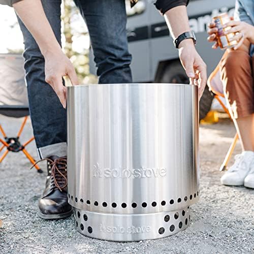 Solo Stove Ranger Stand - Durable 304 Stainless Steel, Heat-Resistant, Portable Elevated Fire Pit Accessory for Safe Use on Decks and Camping - Ideal for Smokeless Fire Pits and Outdoor Fireplaces - Image 3
