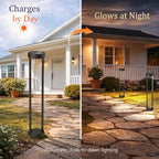 24" Solar Bollard Lights - Image 3
