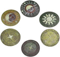 Kunovo Glowing Stepping Stone for Garden, Eco-Friendly Resinous Pavers for Flower Bed Path Walkway Decorative, Dimensional Retro Element Yard Lawn Décor (Size : 1 Pack), 58741 by Kunovo