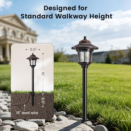 SURAIELEC Low Voltage Landscape Light with Connectors, 4 Pack, ETL Listed - Image 7