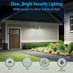 LEONLITE 3CCT Motion Sensor Security Lights Dusk to Dawn IP65 Bronze - Image 5