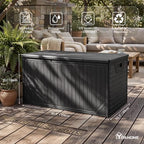 YITAHOME 300 Gallon Extra Large Double-Wall Outdoor Storage Box, Waterproof - Image 6