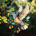 Peace Lover Dove Acrylic Suncatcher by AVAGAN
