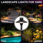 Outdoor Low Voltage Pathway Lights Wired with Replaceable G4 Bulb - Image 5