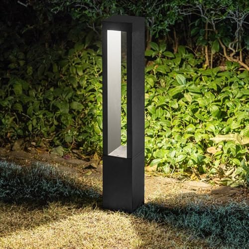Modern LED Landscape Path Lights - Waterproof Aluminum Walkway Bollard Lighting Fixture for Garden, Patio, Porch, Courtyard - IP54 Outdoor Pathway Lighting - Image 4