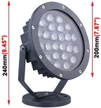 24W RGB Color Changing LED Outdoor Wall Wash Flood Light Fixture Project Spot Lamp AC 24V - Image 2