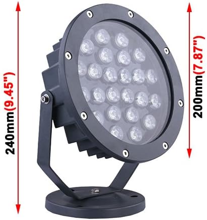 24W Warm White LED Outdoor Wall Wash Flood Light Fixture Project Spot Lamp DC 24V - Image 2