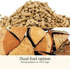Cuisinart Outdoor Fire Pit, Cleanburn Smokeless System, Wood Burning, 7.5" - Image 5
