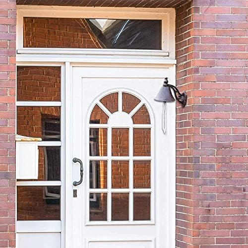 Wall Hanging Bell Outdoor Door Hanging Bell， Cast Iron Dinner Bell, Suitable for Outdoor Garden Corridor Wall Hanging Decorations - Image 5