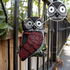 Owl Tree Hugger Figurine Solar-Powered Owl Decor Garden Statue for Patio Yard Balcony Housewarming Gifts for Mom Women Grandma - Image 5