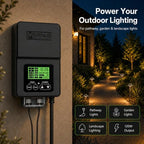 VENUS MANUFACTURING 120W Low Voltage Landscape Lighting Transformer 12V - Image 3