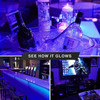 4 Pack BlueX LED PAR20 Flood Purple Light Bulb - 8W (65Watt Equivalent) - Dimmable - E26 Base Purple LED Lights, Party Decoration, Porch, Home Lighting, Holiday Lighting, Flood Lights - Image 3