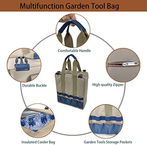 Gardening Tool Set,Garden Stool with Tools - Image 3