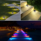 Bosceos Solar Dock Driveway Lights Outdoor Waterproof 8-Pack - Image 6