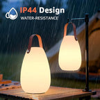 uuffoo 2 Pack Rechargeable Portable Table Lamp with Remote - Image 6
