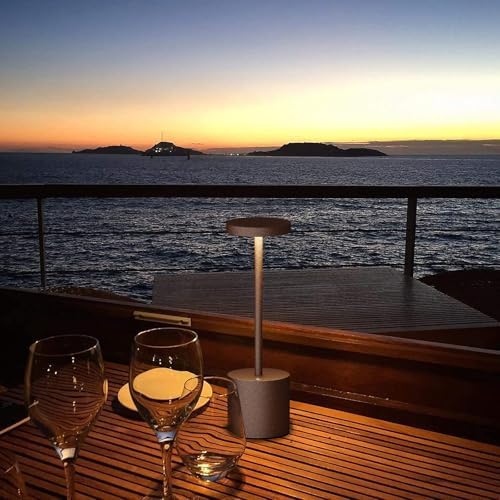 Cordless Table Lamp Rechargeable,Battery Powered LED Outdoor Table Light - Image 3