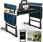 Garden Kneeler and Seat for Seniors – Heavy Duty Anti-Tip Gardening Stool by RIFPODHighQualityProducts