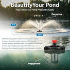 1HP 110V Floating Pond Fountain Aerator Pump, for Ponds Lakes - Image 3