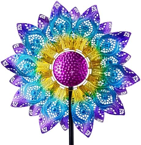 Large Wind Spinners Outdoor 82.8 Inch,Wind Spinner for Yard & Garden by Venniy