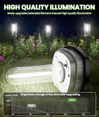 BITPOTT Solar Pathway Lights Outdoor, 12 Pack, Cool White, IP65 - Image 2