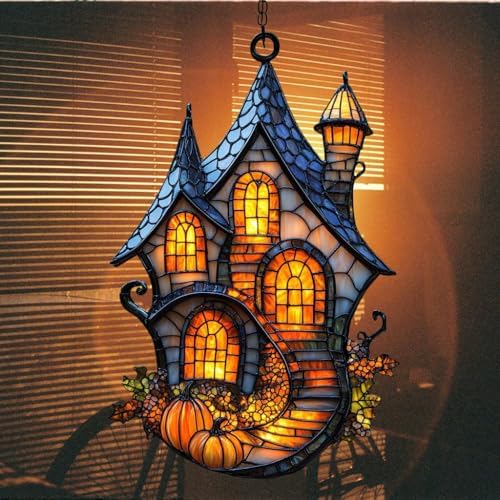 Gothic Magic Castle Acrylic Suncatcher - Image 7