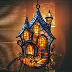 Gothic Magic Castle Acrylic Suncatcher - Image 7