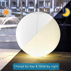 Rukars Floating Ball Pool Light Solar Powered 4 PCS, 14 Inch Inflatable Hangable IP68 Waterproof Rechargeable Color Changing Led Glow Globe Pool - Image 5