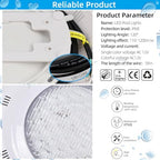 LED Pool Light Inground Pool, RGB Color Changing Pond Lights - Image 5