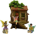 PRETMANNS Fairy Houses for Outside - Treehouse Fairy Garden Kit by Pretmanns