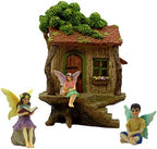 PRETMANNS Fairy Houses for Outside - Treehouse Fairy Garden Kit by Pretmanns