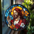 Jesus Christ Acrylic Suncatcher by AVAGAN