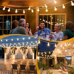 2x25FT Solar String Lights with Remote, 3 Mode Patio Lighting, White - Image 7
