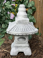 Japan Pagoda NOZURA 63 lb.Japanese Pagoda, Stone Lantern, Pagoda Temple, Japanese Garden, Stone Lantern, Memorial Decor, Japan Lover ,Garden Lantern Hypertufa Lightweight,Beautiful Statue, O1991H - Image 5