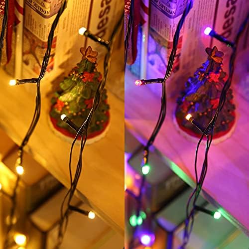 Joomer Solar Christmas Lights, 2PACK Total 144FT 400LED Color Changing - Image 6