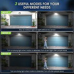 [16 Packs] Solar Motion Lights Outdoor, Ultra Bright Solar Fence Lights with Motion Sensor, IP65 Waterproof Security Light 3 Modes, 270° Lighting Angle, Wall Lights for Deck Patio Fence Garage Door - Image 5
