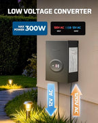 DEWENWILS 300W Low Voltage Landscape Transformer - Image 2