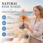 Lighthouse Wooden Wind Spinner Outdoor Hanging Decor, 8.5 x 11 in - Image 3