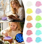 Colorful Glow in The Dark Garden Rocks,Outdoor Luminous Stones for Glow in the Dark Walkways, Artificial Landscape Rocks Night Guide Luminous Pebbles for Garden Lawn Path Yard Decor (800, Blue) - Image 6