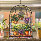 Garden Plant Pot Acrylic Suncatcher - Image 4