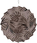 12 Inch Brown Palm Leaves Wind Spinner for Yard and Garden, Tropical Summer Beach Coastal Hanging Ornaments Outdoor 3D Kinetic Wind Sculpture Spinners Indoor Outdoor Patio Décor Ornaments Gift by Unknown