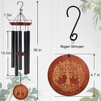 Astarin's Tree of Life Wind Chimes 36in Outdoor Garden Gift for Grandma Mom - Image 5