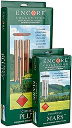 Woodstock Chimes Pluto Wind Chime for Outside 37" Black Wood Medium Tone Sound for Outdoor Garden, Patio, Porch Decor Gifts, Encore Collection, DCKK37 - Image 6