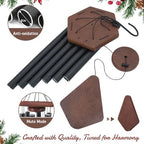 Wind Chimes for Outside 30 inch Black Box Chime Decor Outdoor - Image 7