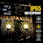 Hanging Solar Sun Lights, Decorative Lanterns for Outdoor, Gifts for Women - Image 4