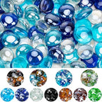 Mr. Fireglass 10lbs 1/2" Reflective Blended Fire Glass Beads for Firepit by Mr.+Fireglass