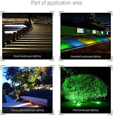 LGIDTECH FUTC04 Miboxer 6W RGB+CCT Outdoor LED Landscape Garden Spotlight AC100-240V 16 Million Colors Changing,Color Temperature Adjustable,Memory Function.Smartphone Can't Control Directly - Image 7