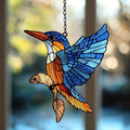 Kingfisher Acrylic Suncatcher by AVAGAN